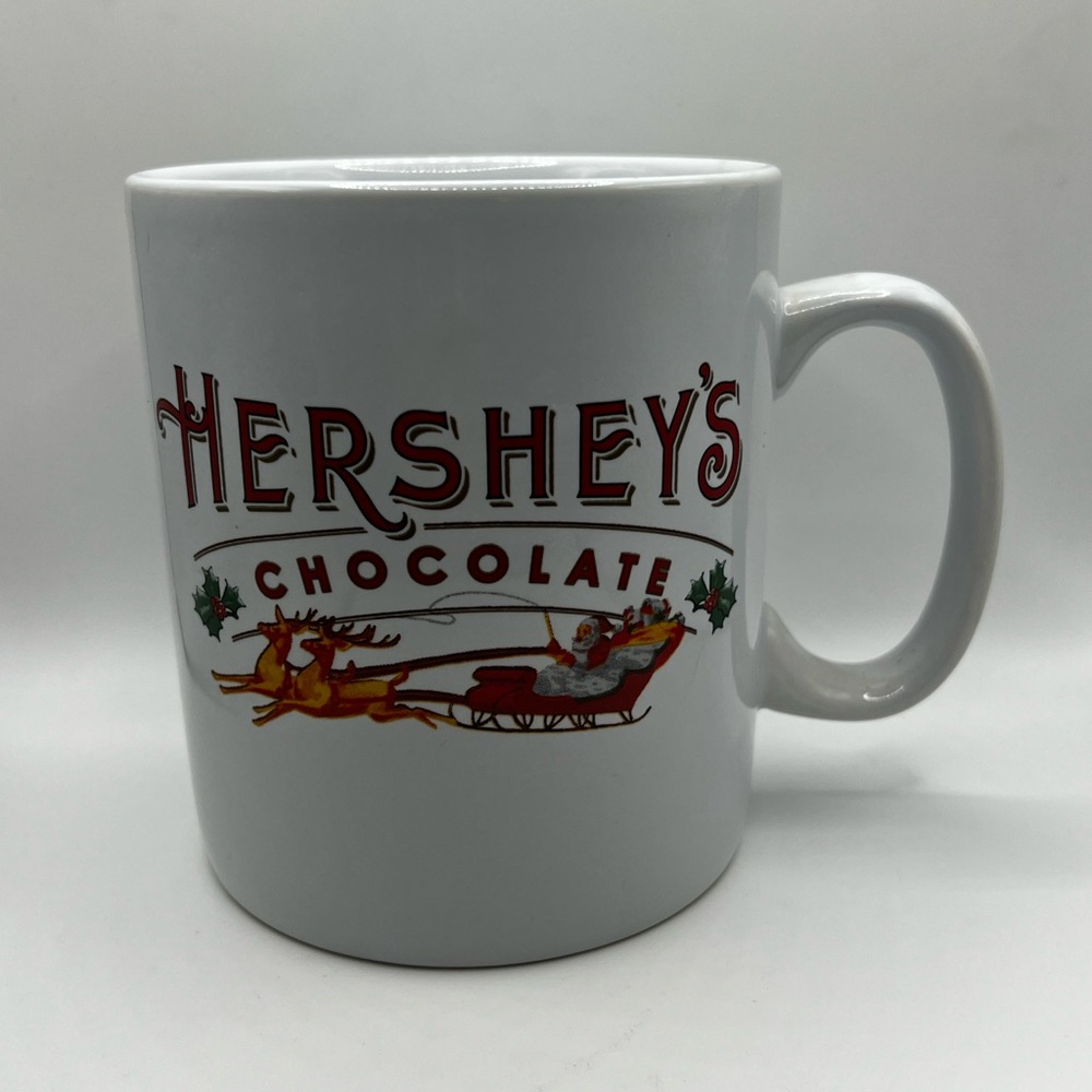 Hersheys Chocolate Christmas Oversized Coffee Mug